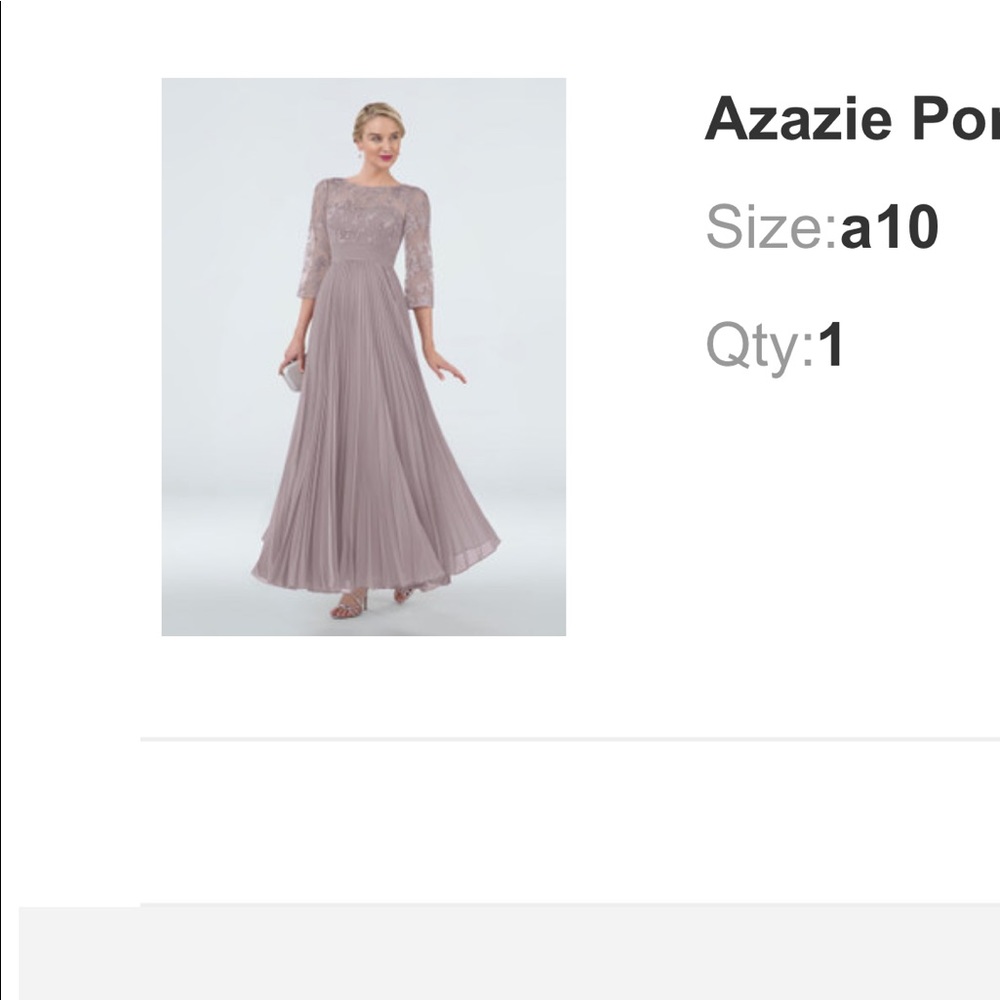 Bridesmaid or MOB Dress size 10
